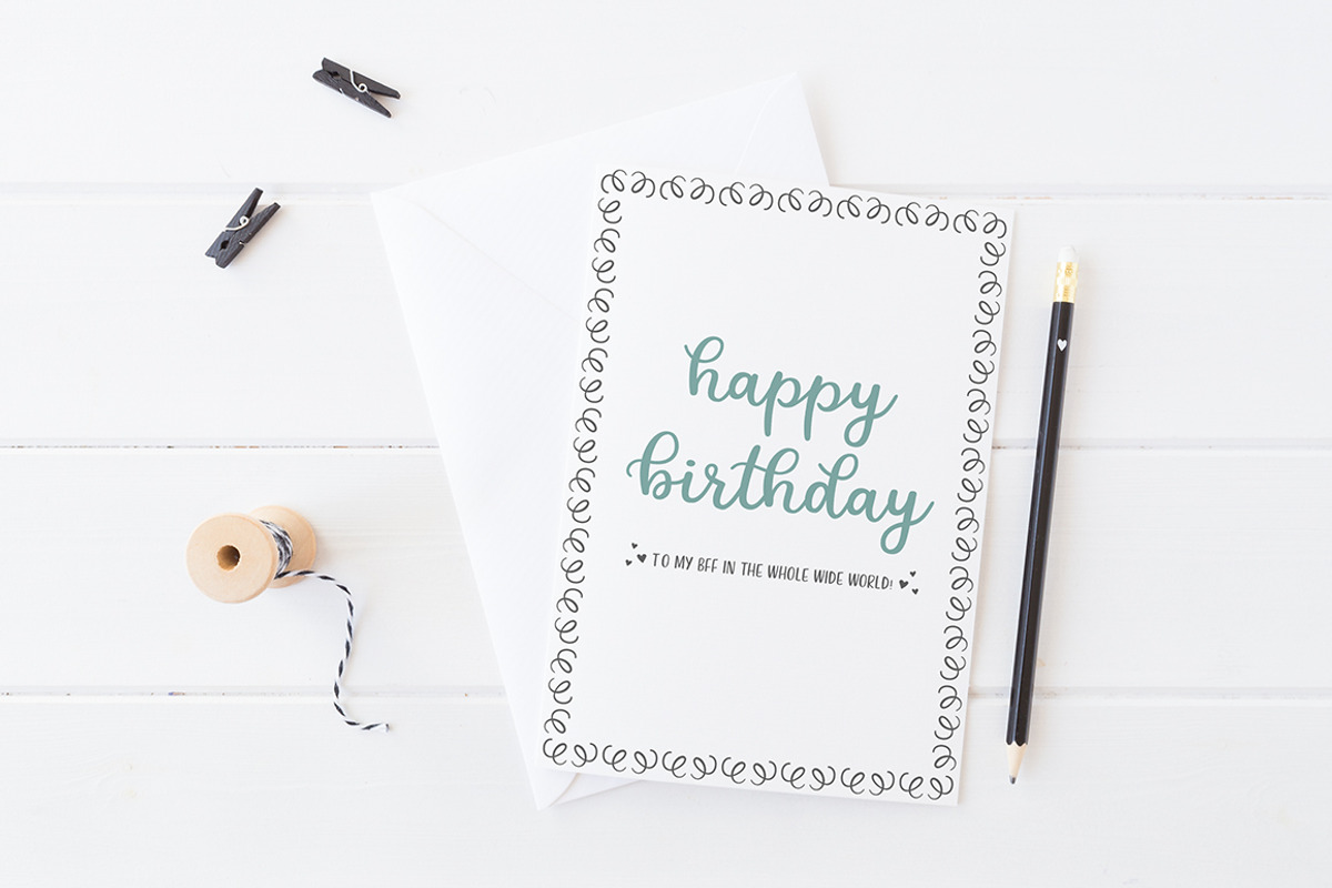 Sweet Boy Script Font preview 4