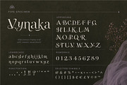 Vynaka Romantic Display Serif, a Script Font by Nouric Design (Thumbnail 2 of 5)