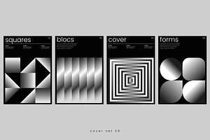 Minimalist Covers Design - Vol.2