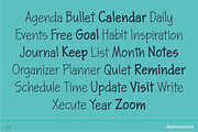 Skriva Narrow Handwriting Font, a Handwritten Font by Letradora (Thumbnail 3 of 7)