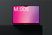 Minimalist MacBook Screen Mockup, a Device Mockup by Simplify Creative (Thumbnail 1 of 2)