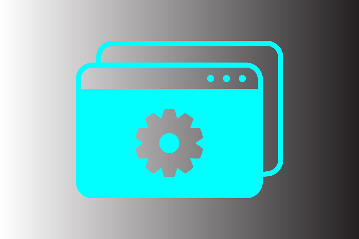 Browser icon design template, a Solid Icon by Sumberpangan (Photo 3 of 3)