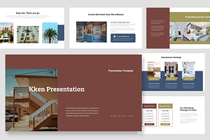 Kken : Hotel Business Google Slides, a Presentation Template by Punkl Camp
