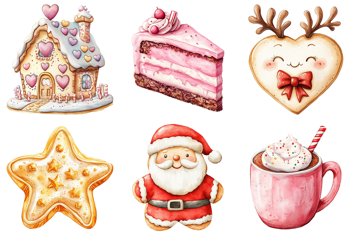 Cute Sweet Christmas Sublimation, an Illustration by Daily.Designs (Photo 3 of 3)