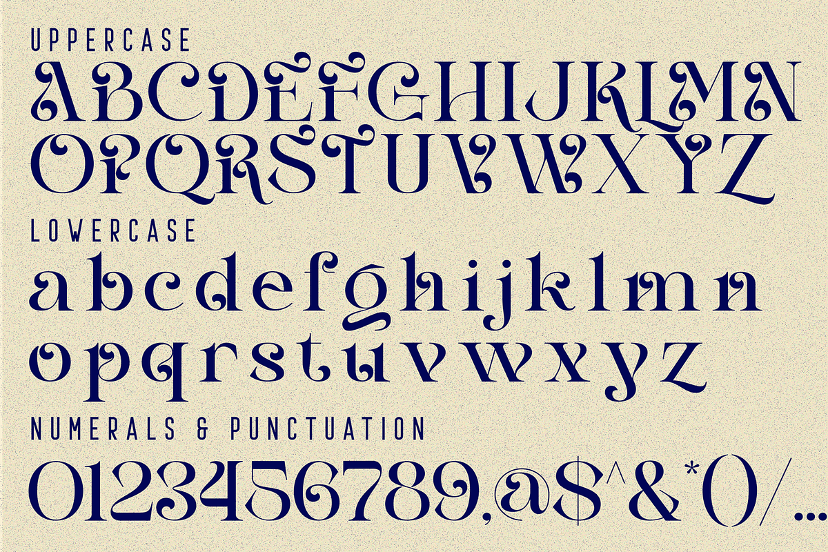 COVERS SHORES - ROMANTIC FONT, a Serif Font by 177Studio (Photo 7 of 8)