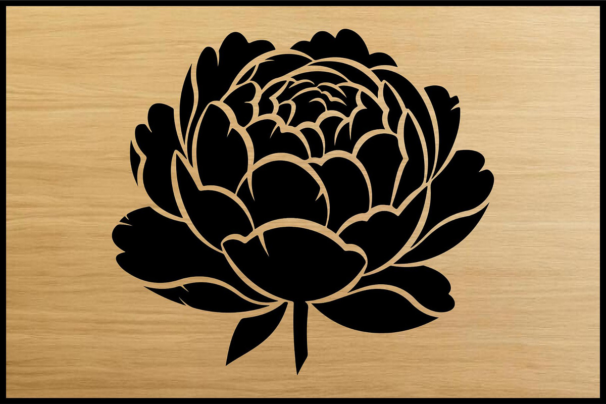 Floral Silhouette Puzzle Bundle, an Object Illustration by Artivon (Photo 3 of 7)