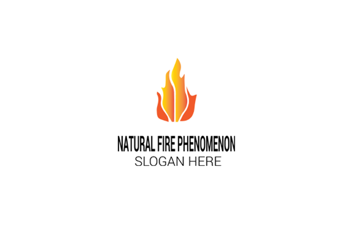 Natural Fire Phenomenon Logo, a Branding & Logo Template by sologeek (Photo 1 of 2)