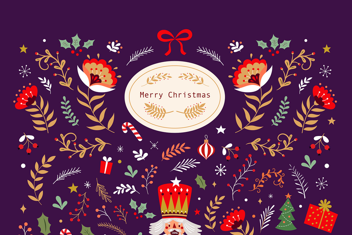 Merry Christmas, a Seasonal Illustration by MoleskoStudio (Photo 7 of 17)