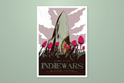 Nuclear Weapon & Flowers Vector Art, a Flyer Template by ashenterprise (Thumbnail 1 of 3)