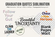 Graduation Quotes Sublimation, an Illustration by Artnoy (Thumbnail 1 of 8)