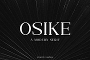 OSIKE//A Modern Serif, a Serif Font by Kleffont Studio (Thumbnail 1 of 8)
