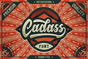 Cadass Font Duo, a Script Font by Subqi Std (Thumbnail 1 of 6)