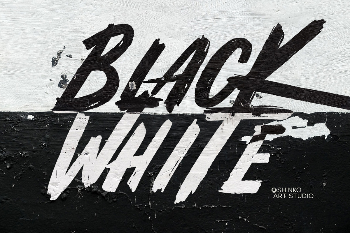 Rivera Brush Font, a Script Font by Shinko Art Studio (Photo 4 of 9)