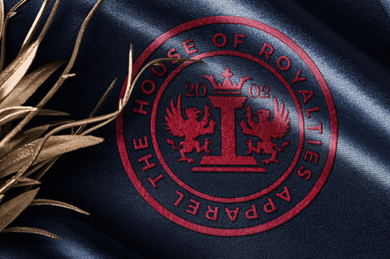 Embossed Velvet Cloth Logo Mockup, a Product Mockup by GfxFoundry