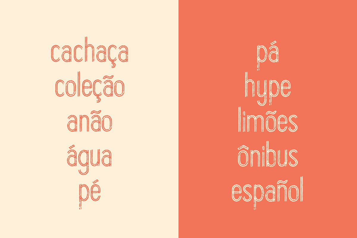 Stripess Font preview 4