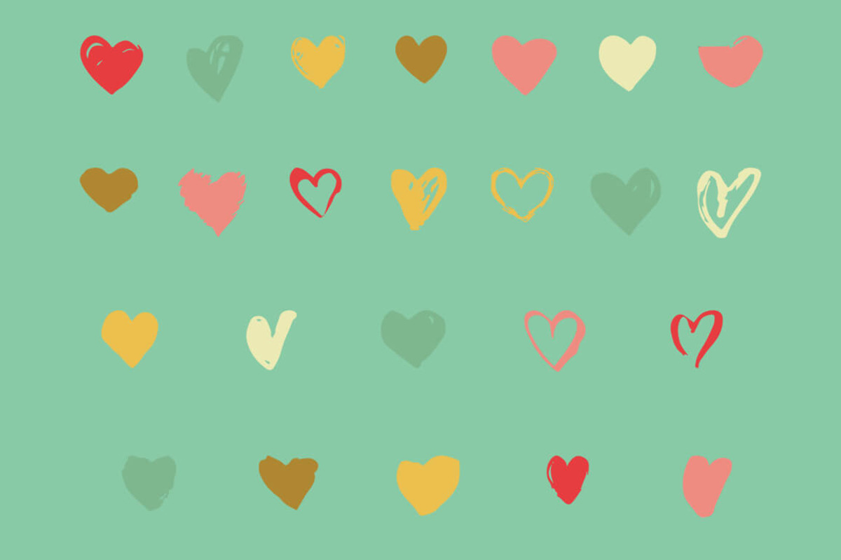 NEW Valentines Day Hearts, an Illustration by Tony Craig (Photo 6 of 6)