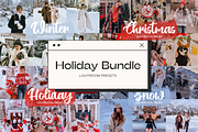 Holiday Lightroom Presets Bundle, an Action Add-On by Eden Origin Studio (Thumbnail 1 of 7)