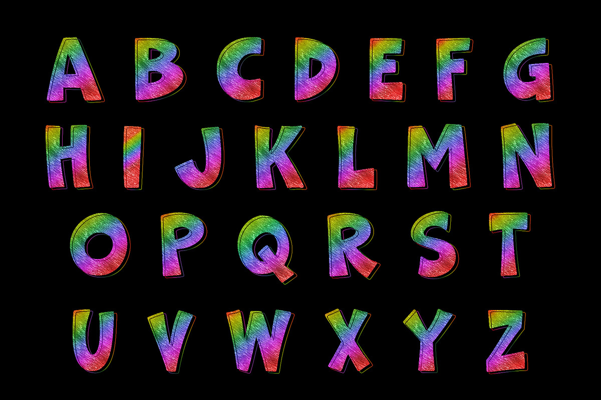 Frisky Bitmap Color Font, a Symbol Font by Fox7 By Rattana (Photo 2 of 8)