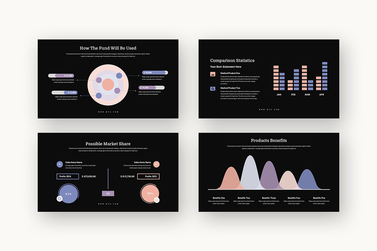 Myu : Medical Report Powerpoint, a Presentation Template by Punkl Camp (Photo 11 of 16)