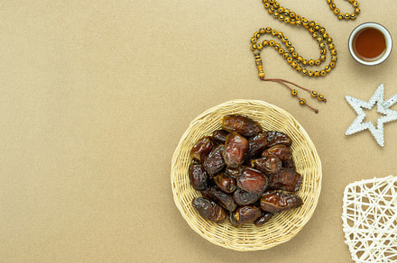 Top view ramadan kareem season stock photo containing arab and arabesque, a Holiday Photo by OSABEE TOP VIEW