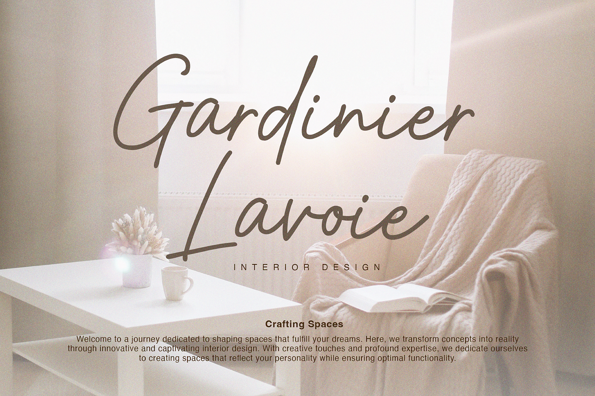 Riday Parcia Signature, a Script Font by Salamahtype (Photo 5 of 7)