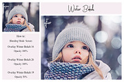 30 Winter Bokeh Overlays, a Texture Graphic by LovePhotoMoment (Thumbnail 6 of 11)