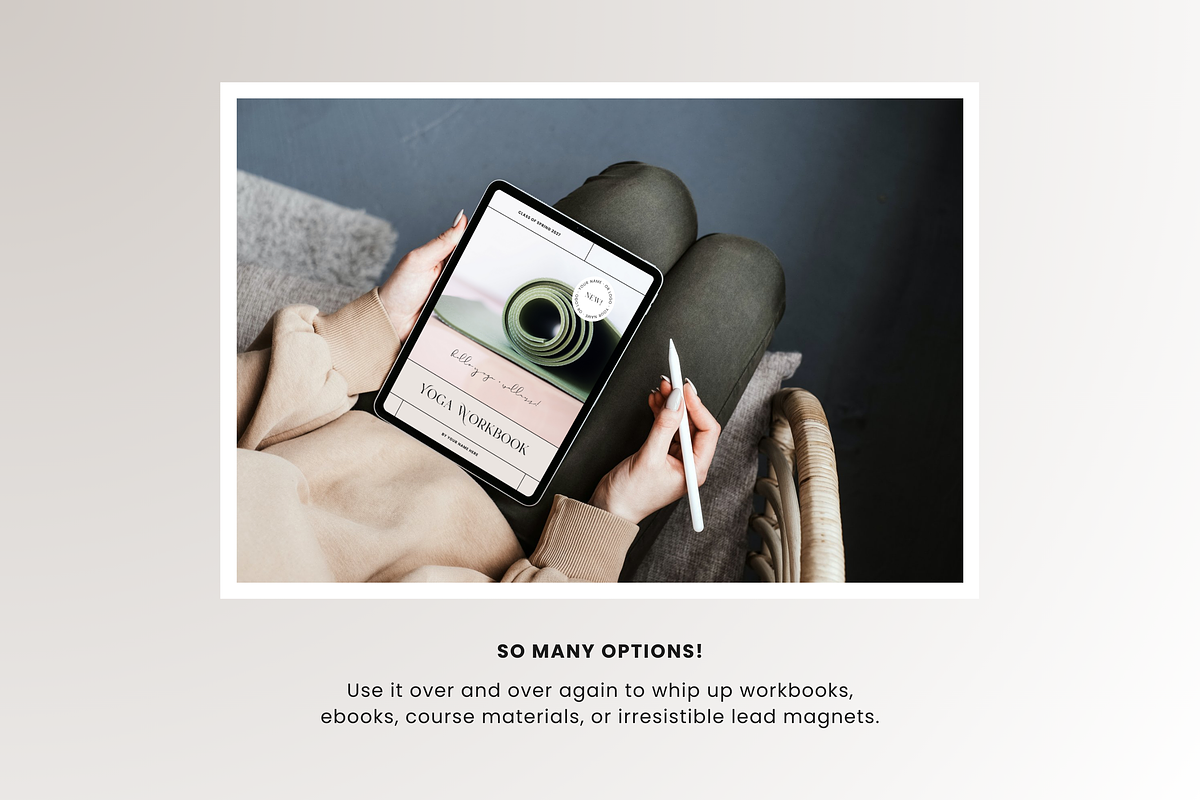 Yoga and Wellness Workbook | Canva, a Templates & Theme by Erin Cassidy (Photo 9 of 10)