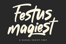 Festus Magiest Casual Script Font