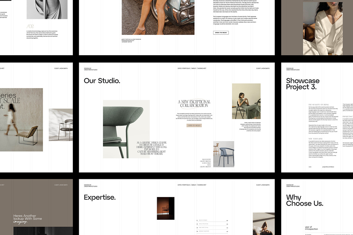 Expo | Brand Portfolio, a Presentation Template by creathrivestudio (Photo 7 of 10)