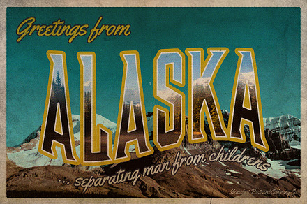 Vintage Greetings Postcard Generator, a Card Template by Medialoot