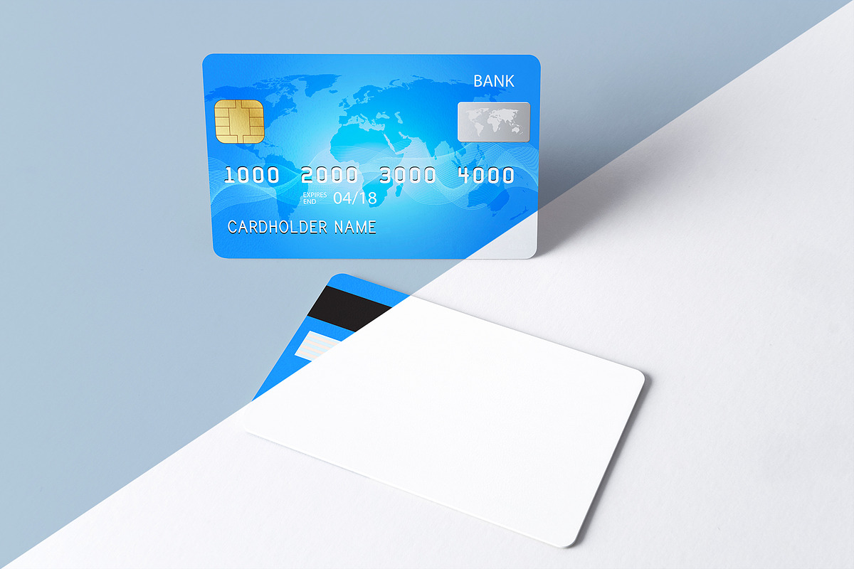 Credit Card Mockup, a Product Mockup by Graphicnugget (Photo 7 of 8)