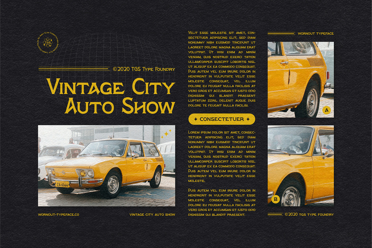Wornout + Extras, a Sans Serif Font by The Good Store (Photo 7 of 10)