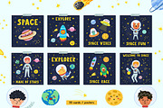 Cute Space Collection, an Animal Illustration by Gulnara Sabirova (Thumbnail 19 of 23)