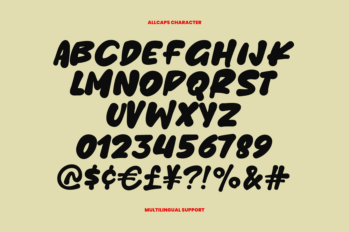 Subtain – Streetwear Display Font, a Handwritten Font by Black Junst (Photo 6 of 10)