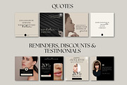 PREMIUM Botox & Fillers 2 Canva, a Social Media Template by Studio Suvelle (Thumbnail 6 of 10)