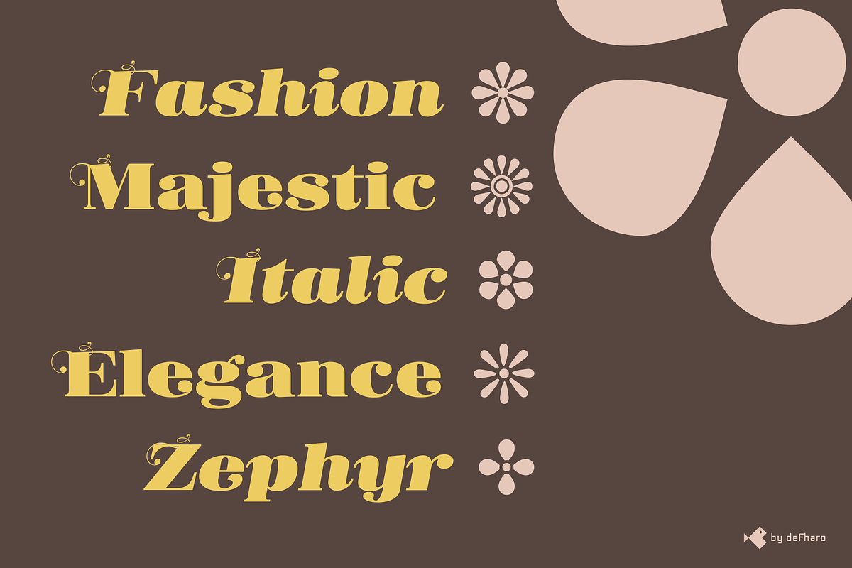Donaire, Reg. & Italic, a Serif Font by deFharo (Photo 7 of 10)