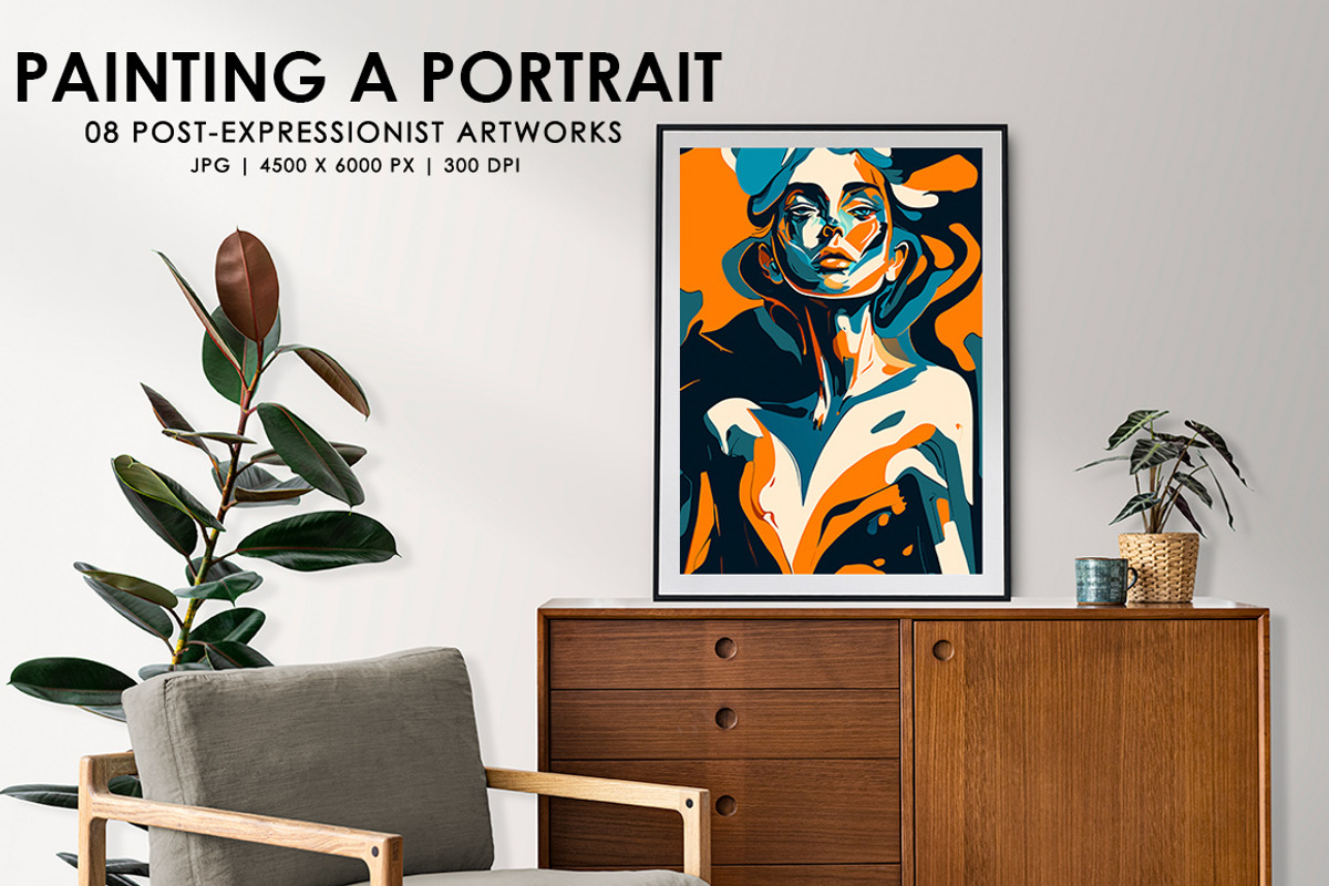Painting a Portrait, a Decorative Illustration by Digital Art Creations (Photo 5 of 7)