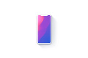 20 Minimalist & Flat Devices Mockups, an iPhone Mockup by Asylab (Thumbnail 33 of 97)