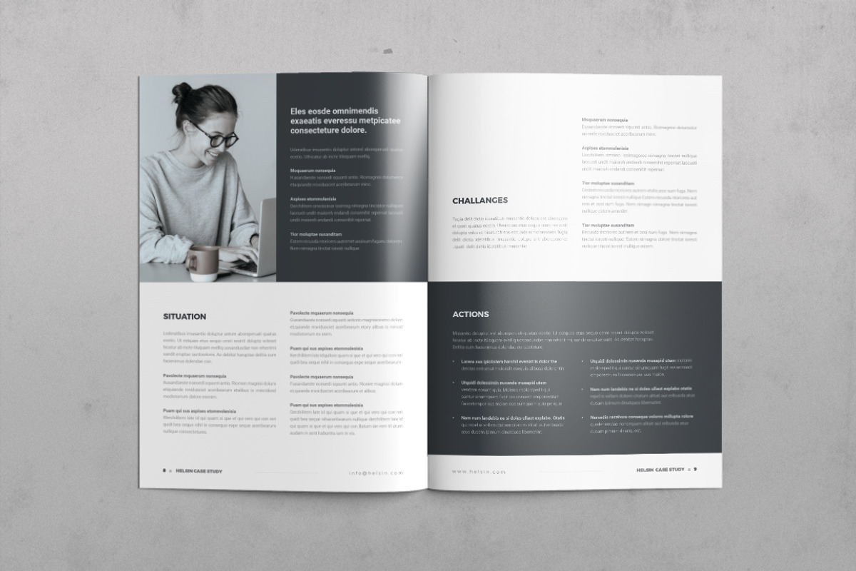 Case Study, a Brochure Template by DesignJanala (Photo 7 of 11)