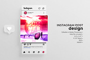 Summer Chill PSD Instagram Template, a Social Media Template by Naim Selmani (Thumbnail 1 of 3)