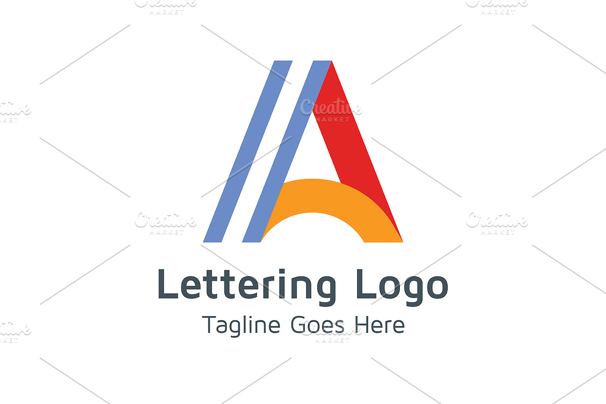 20 Logo Lettering A Template Bundle, a Branding & Logo Template by Acongraphic (Photo 10 of 21)