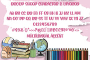 Droop Sheep - Crafty Layered Font, a Script Font by Almeera Std (Thumbnail 3 of 6)