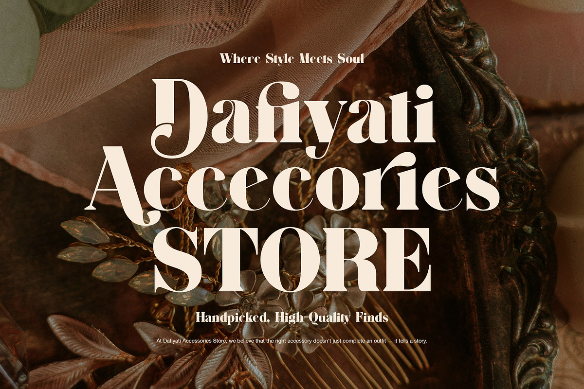 Bingah Elegant Serif Font, a Serif Font by Elegant Font (Photo 5 of 8)