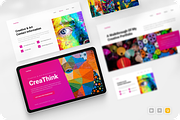 Creative & Art Google Slide, a Presentation Template by Annora Studio (Thumbnail 1 of 5)