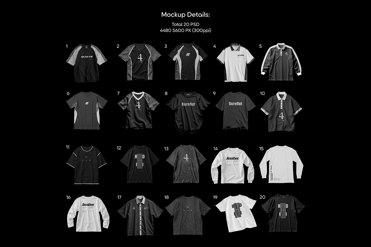 Y2K Apparel Mockup Bundle, a Shirt Mockup by Mocktopia (Photo 2 of 13)