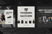 30 Instagram Canva Template Set, a Social Media Template by Amaré Creative (Thumbnail 4 of 6)