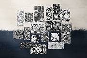 Floral Silhouettes Patterns Set, a Background Graphic by GALAKAM (Thumbnail 10 of 14)