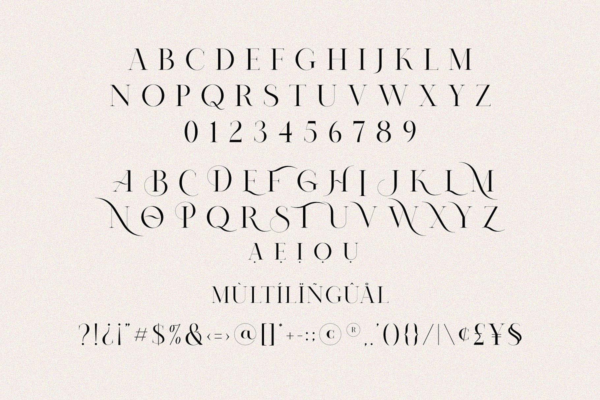 NOMARK || Ligature Typeface, a Serif Font by BrandSemut (Photo 14 of 15)