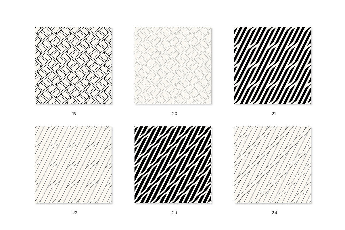 GEO | Seamless Patterns Set, a Pattern Graphic by Curly_Pat (Photo 6 of 9)