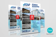 Pressure Washing Company Canva Flyer, a Flyer Template by PSDPixel (Thumbnail 4 of 4)